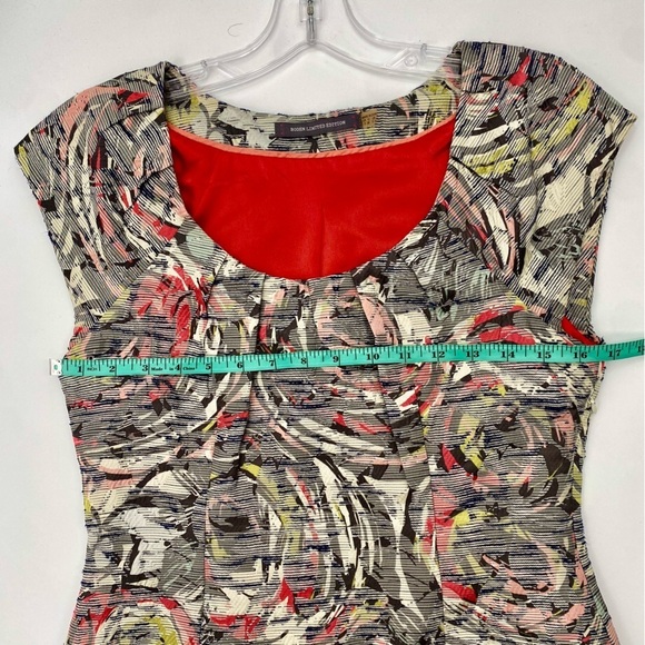 Boden Special Edition Rose Print textured Dress size 10 - Picture 3 of 13